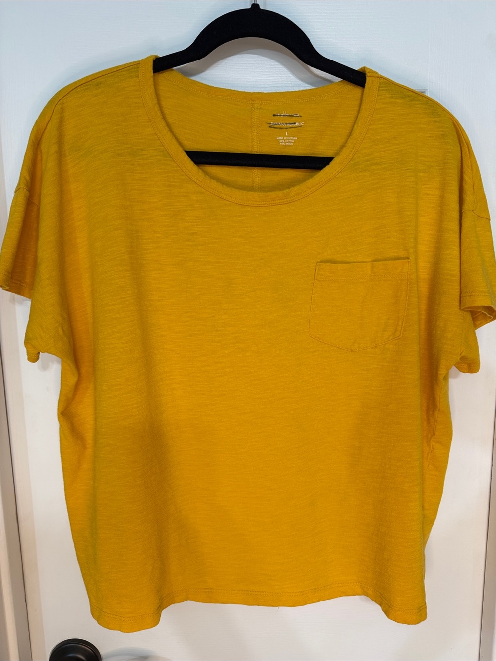 Banana Republic Golden Yellow Malibu Tee